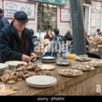 Rua de las ostras en Vigo